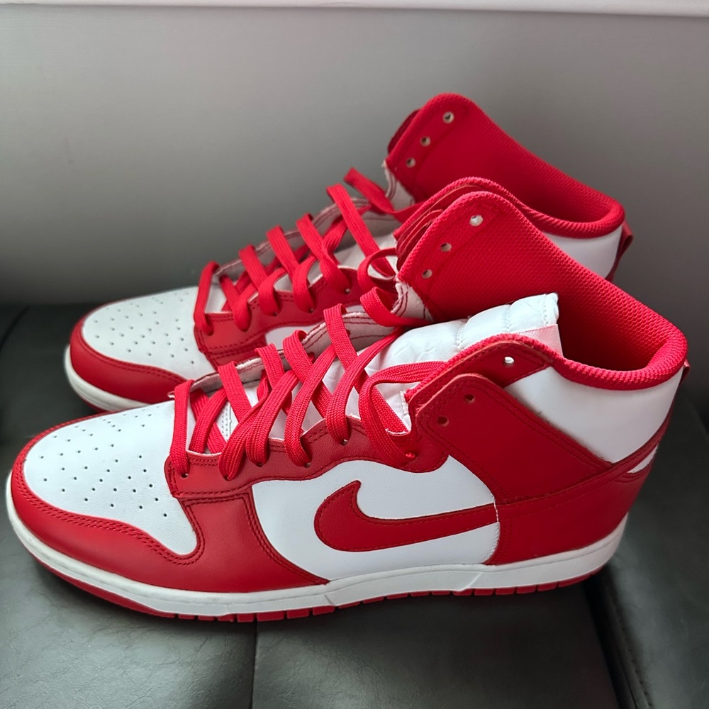 Nike Dunk High University Red White